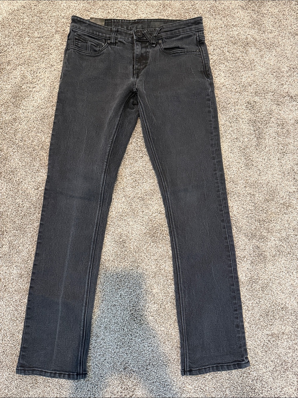 Men’s Volcom Slim Straight Jeans - Black